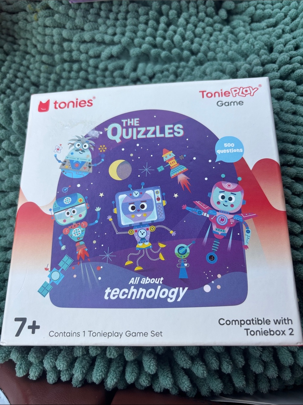 ToniePlay Tonie Box NIB Quizzles Trivia Board Game for TonieBox 2 New